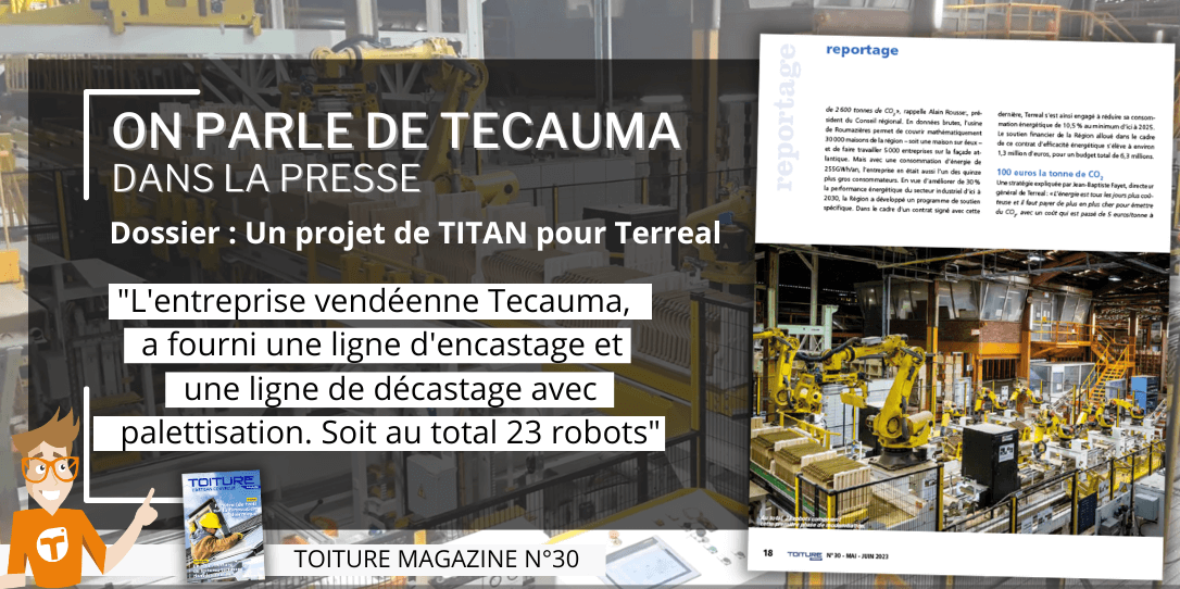 article-toiture magazine-robots-terreal-tecauma