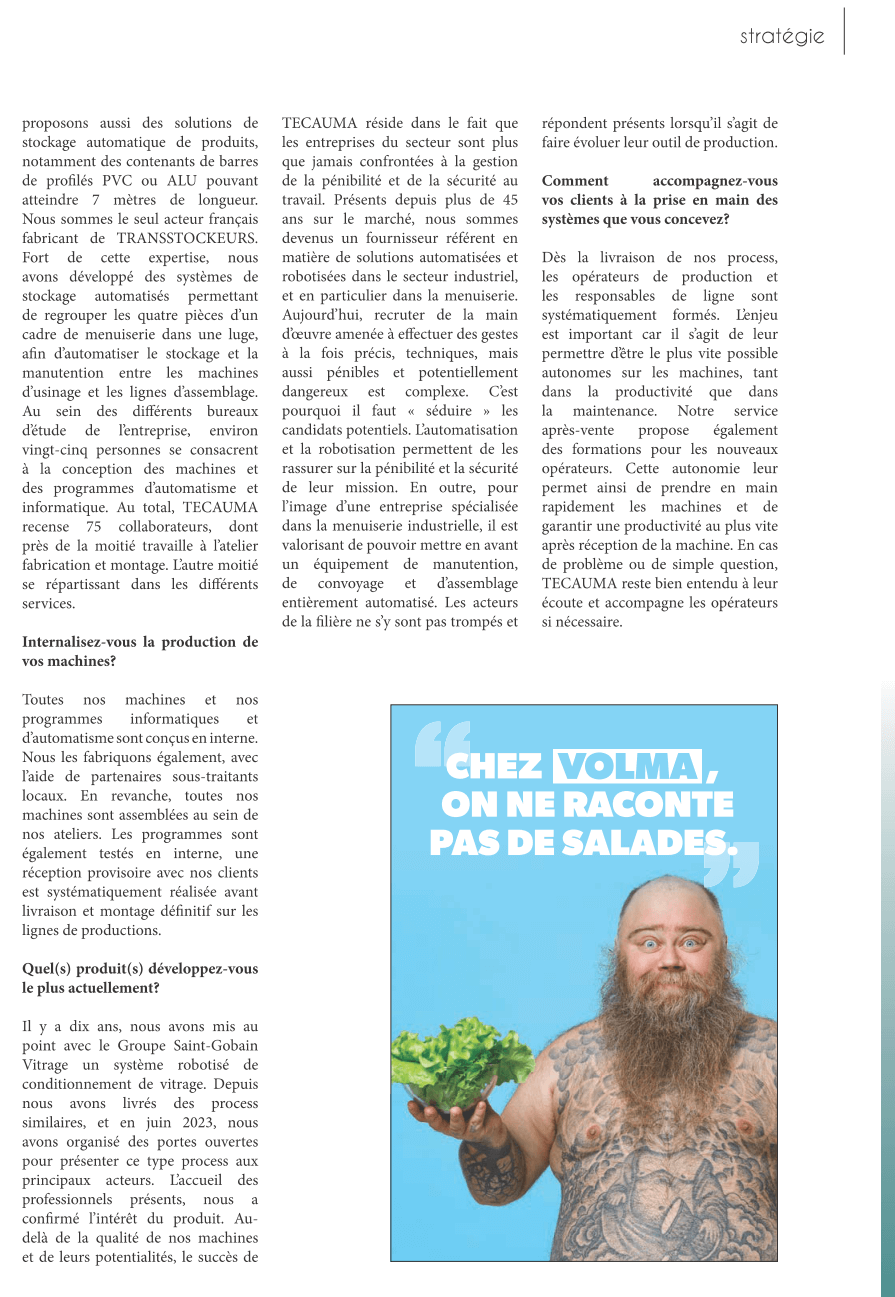 Echo de la Baie N°154 Interview 2