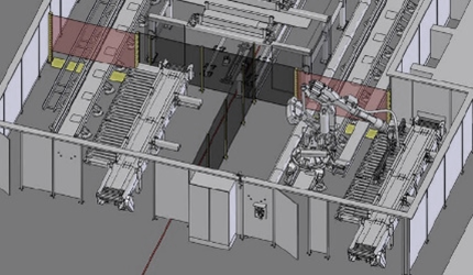 041-Rangement-bennes-robotisé-implantation-3d-métallurgie