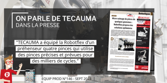 Robotflex Equip'Prod Micro usinage